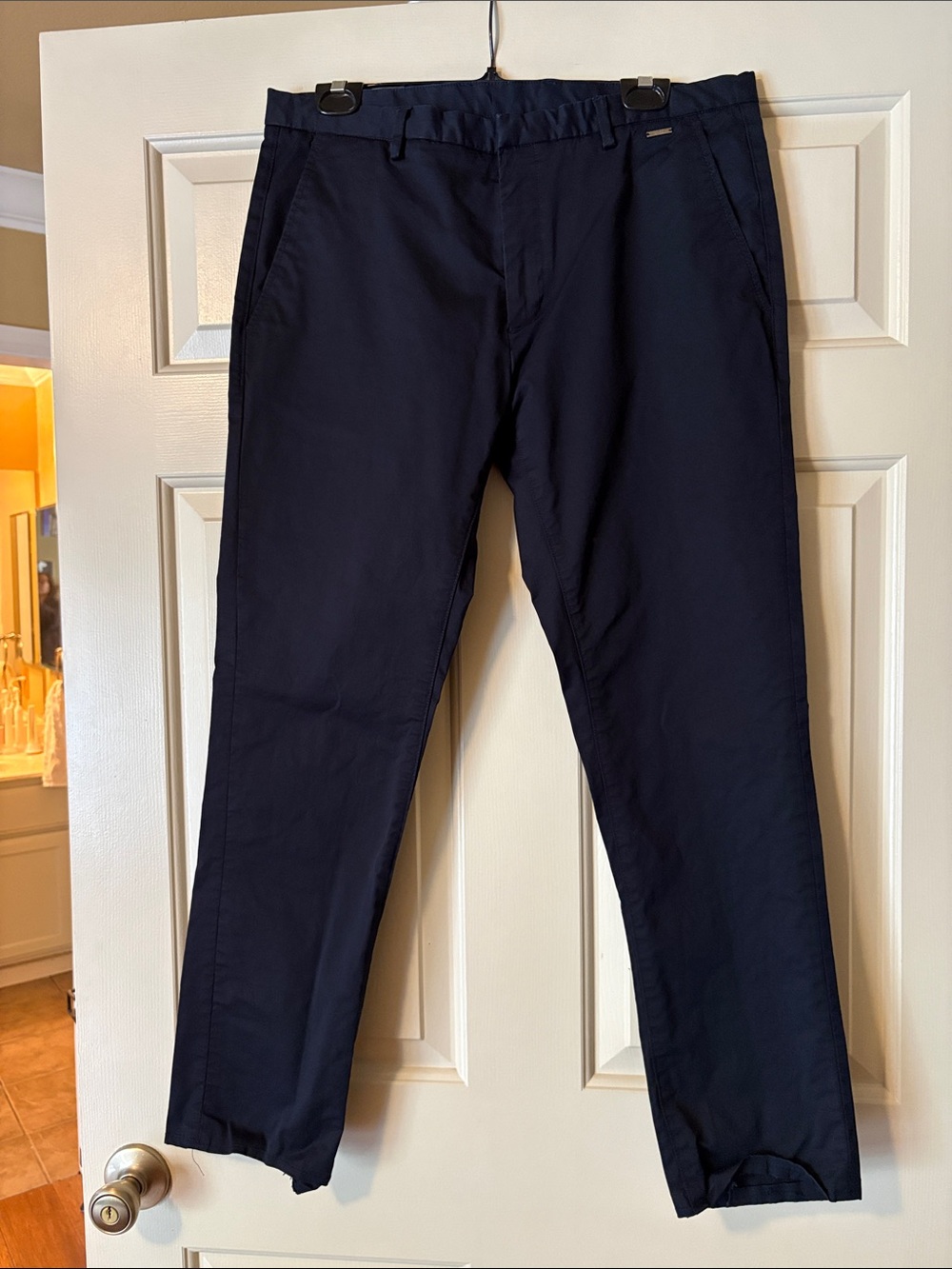 Hugo Boss Men's Black Chino Pants